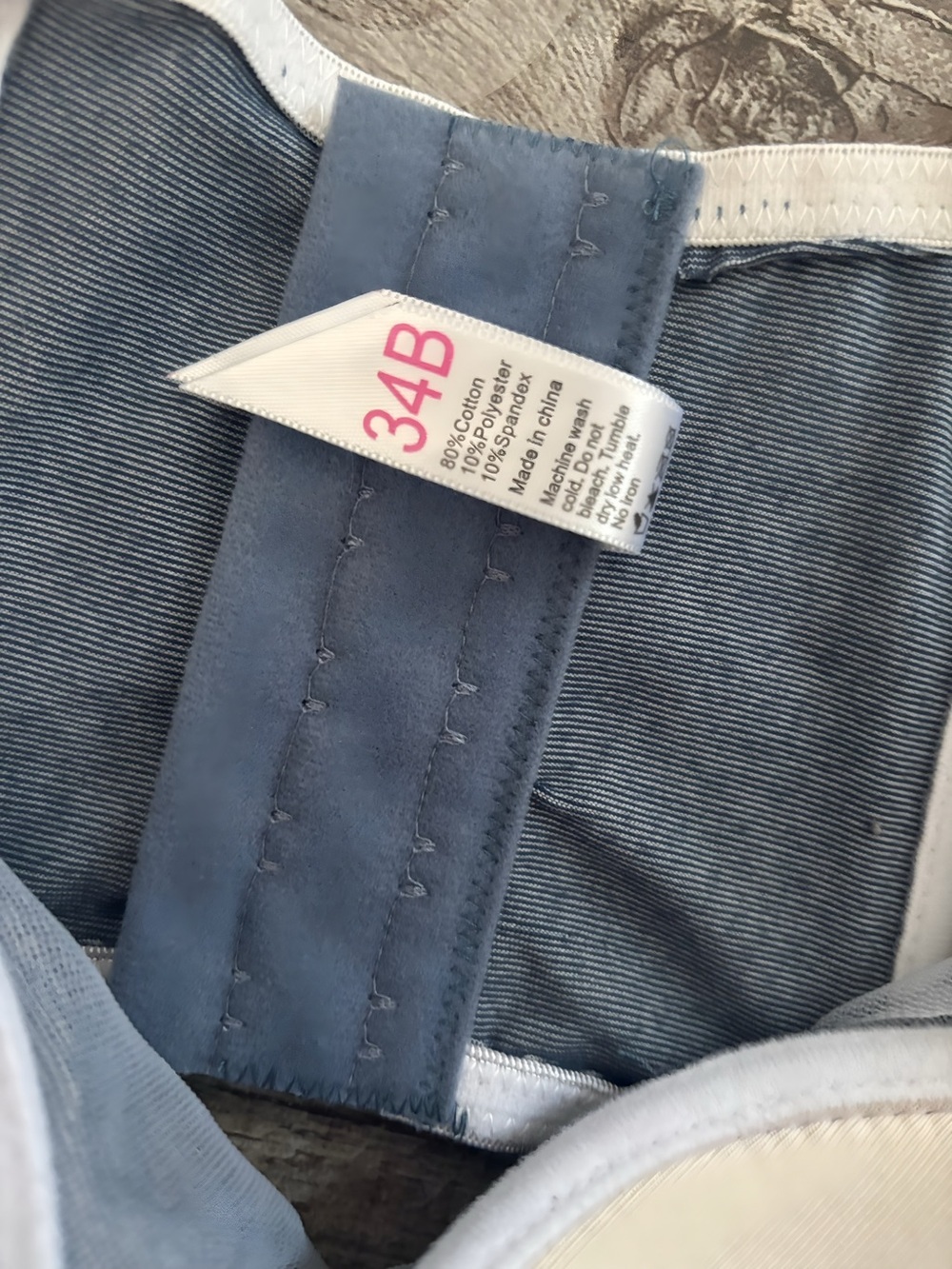 denim blue bustier - Picture 3 of 3